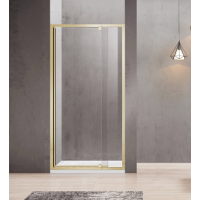 Semi-Frameless Pivot Door